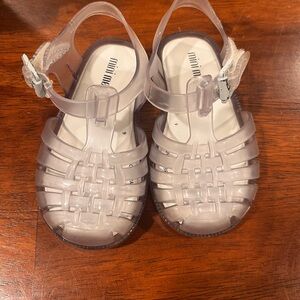 Mini Melissa Kids Transparent Jelly Sandals